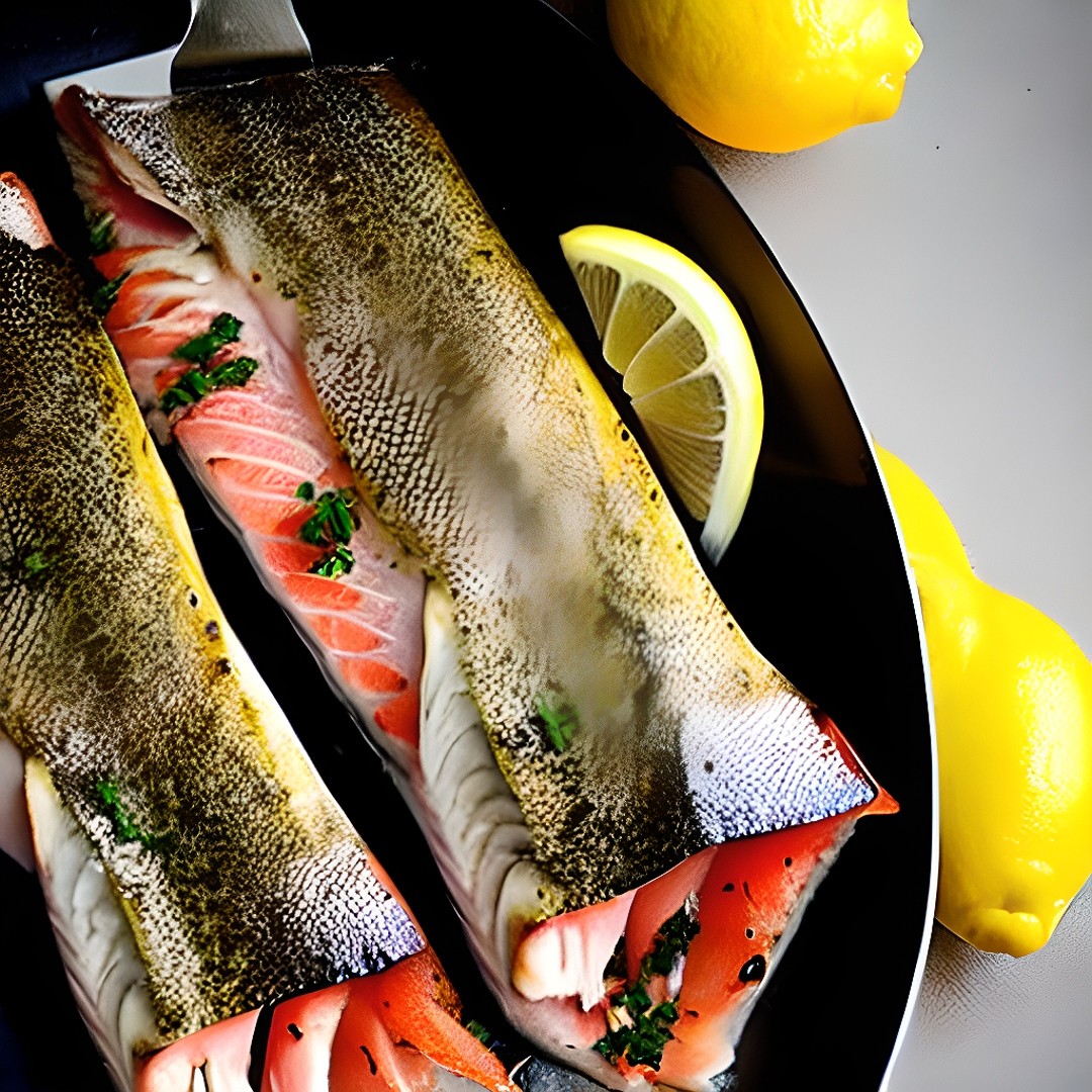 Oven Baked Trout