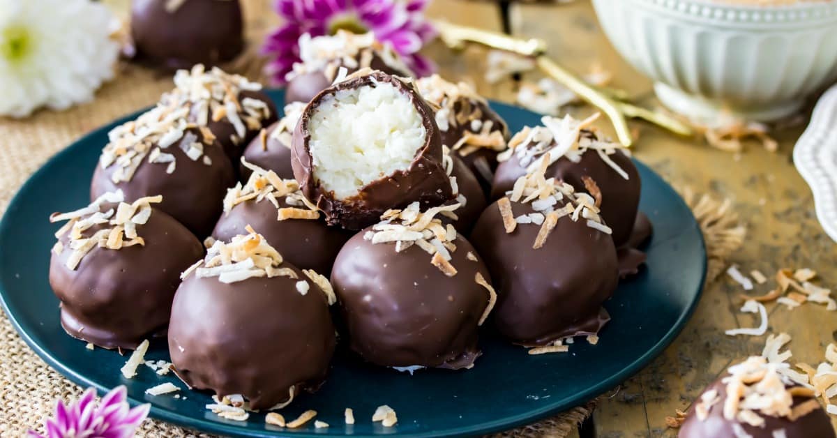 Coconut Cream Truffles ⋆ Real Housemoms
