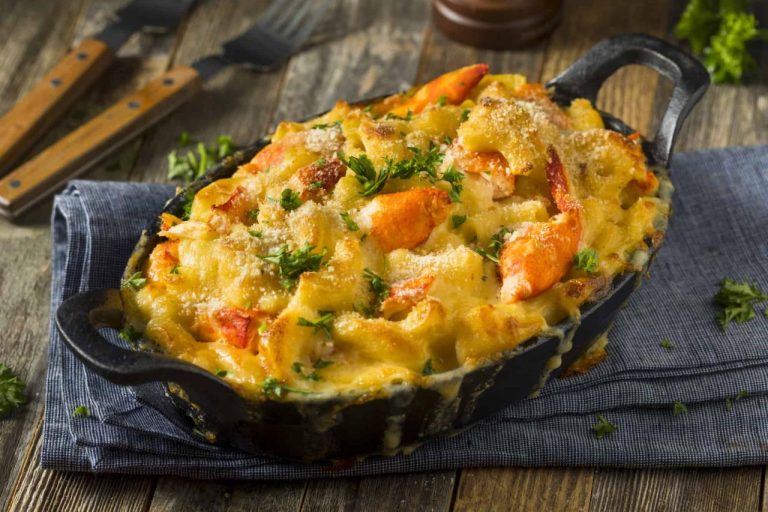 Deliciously Decadent Maine Lobster Mac and Cheese Recipe - Made In A Pinch