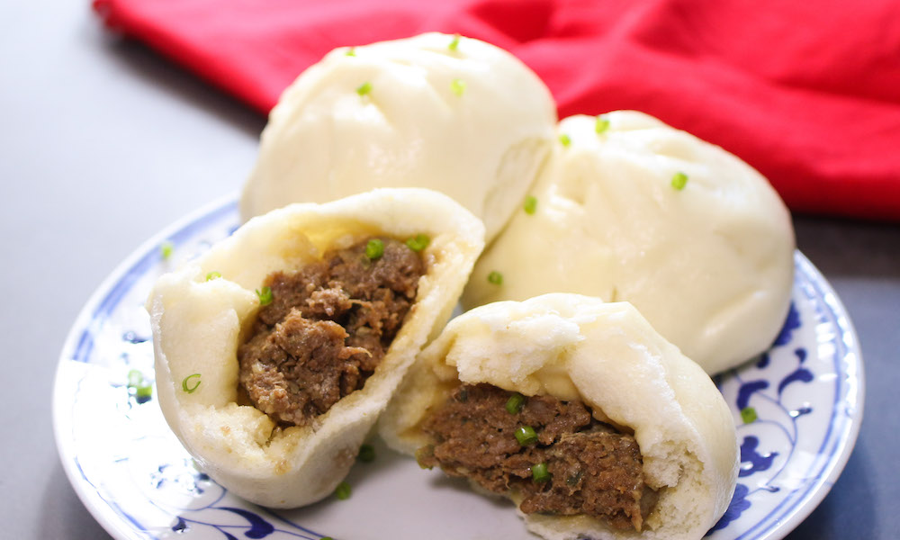 Chinese Steamed Pork Buns Recipe - TipBuzz
