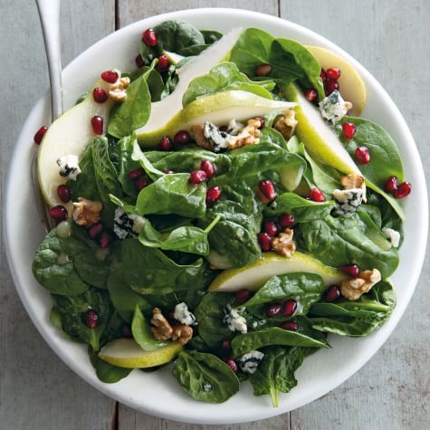Spinach, Pear and Pomegranate Salad | Williams Sonoma