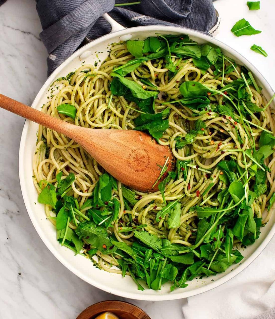 Easy Pesto Pasta Recipe - Love and Lemons